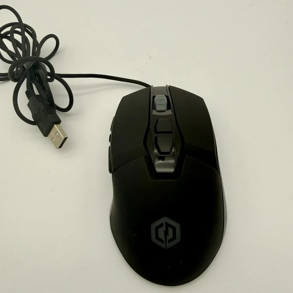 CyberPowerPC Elite M1-131 Wired RGB Gaming Optical Mouse USB Tested Working - Picture 13 of 14